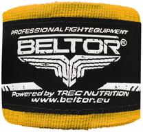 Tvarstis Beltor Boxing Belt B0357, geltona sp.