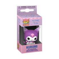 Брелок для ключей Funko POP! Sanrio Kuromi, 10 см, белый цв./фиолетовый цв.