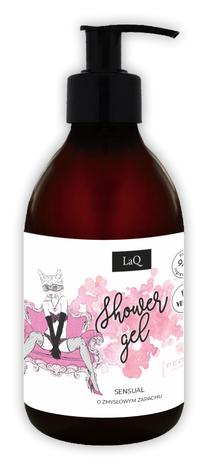 Kūno prausimosi želė Laq Kitten Peony, 500 ml