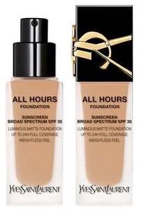 Skystas makiažo pagrindas Yves Saint Laurent All Hours Luminous Matte, SPF 30, mn7, 25 ml