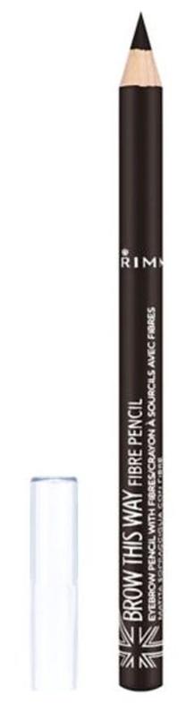 Uzacu zīmulis Rimmel London Brow This Way 03 dark brown
