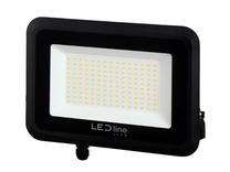 Piekarināma āra lampa LEDline Photon 203563, 100W, LED, IP65, melna krās., 26.3 cm x 24.3 cm
