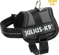Шлейки для собак Trixie Julius-K9, серый цв., 300 - 400 мм x 18 мм, XS