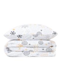 Ziemassvētku gultas veļas komplekts Homla Floco XM22 829586 210510, daudzkrāsaina, 70 x 80 cm, 200 x 220 cm