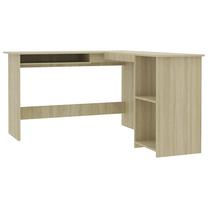 Rakstāmgalds VLX L-Shaped Corner 800750, 120 cm x 140 cm, 75 cm, ozola krās.