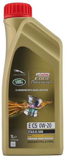 Motoreļļa Castrol Edge Professional Titanium EC 0W - 20, sintētiskais, 1 l