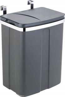 Šiukšliadėžė Wenko, antracito sp., 12 l, 34 cm x 26 cm