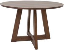 Stalas Home4you Adele 21922, buko sp., 120 cm x 120 cm x 75.5 cm