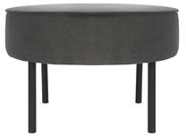 Pufas Lafu H, pilkas, 60 cm x 60 cm x 40 cm