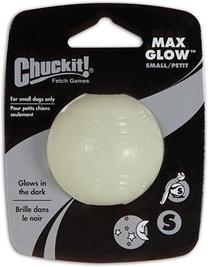 Игрушка для собаки, летающий Chuckit! Max Glow, 5 см, Ø 5 см, белый цв.