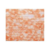 PVC grīdas segums Okko M13001C, balta krās./oranža krās./daudzkrāsaina, 65 cm x 0.8 cm