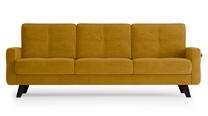 Sofa-lova Homede Cormani, geltona sp., 231 x 87 cm x 87 cm