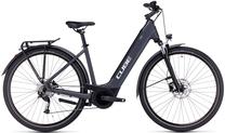 Elektrinis dviratis Cube Touring Hybrid One 500, M, 28", 250 W, 13.4 Ah, balta sp./pilka sp.