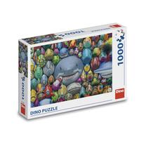 Dėlionė Dino Colorful Fishes, 66 cm x 47 cm, 1000 vnt., įvairių spalvų