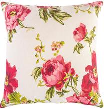 Декоративная подушка Home4you Rose, многоцветный, 40 см x 40 см