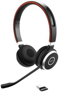 Bezvadu austiņas Jabra Evolve 65 UC 100-98500000-99, melna krās.