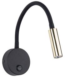 Valgusti seinale TK Lighting Lagos, G9, 1 x 6 W, kuldne v. / must v.
