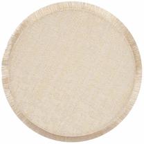 Stalo padėkliukas Home4you Vero 87143, 38 cm x 38 cm, Aukso sp.