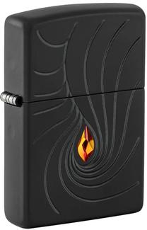 Žiebtuvėlis Zippo 46777 Armor® Crystal Waves Design, juoda sp.