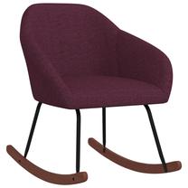 Kiiktool VLX Rocking Fabric Chair, violetne v., 75 cm x 63 cm x 74.5 cm