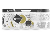 Tualetes papīrs Kartika Black 200lap,10vnt, 3 sl, 10 gab.