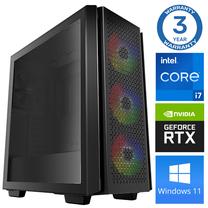 Stacionārs dators Intop RM71927WH Intel Core i7-12700F, DDR4 16 GB, SSD+HDD 500 GB 4 TB, Nvidia GeForce RTX3050 6 GB GDDR6, Windows 11 Home