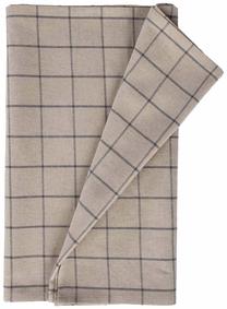 Staltiesė kvadratinė Home4you Linen, pilka sp., 170 x 170 cm