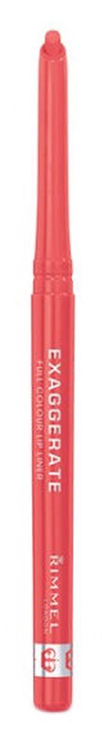 Lūpų pieštukas Rimmel London Exaggerate, 0.25 g, 102 peachy beachy
