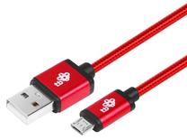 Laidas TB, Micro USB/USB, raudona sp.