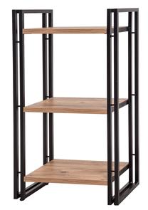 Pastatoma lentyna Kalune Design Cosmo Tuana, ruda sp./juoda sp., 100 cm x 35 cm x 60 cm