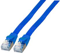 Сетевой кабель EFB RJ-45, RJ-45, 0.25 м, синий цв.