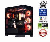 Stacionarus kompiuteris Mdata Gaming Core i7-14700F, DDR5 32 GB, SSD+HDD 1 TB 1 TB, Nvidia GeForce RTX 4070 12 GB, Windows 11 90303076