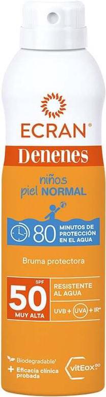 Purškiklis įdegio priežiūrai Ecran Denenes SPF50+, 250 ml
