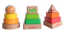 Развивающая игра Iwood Animal Shape Sorting Toy