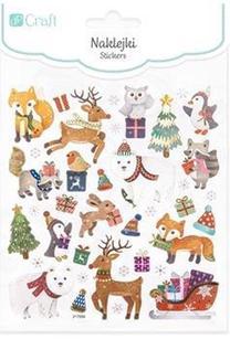 Uzlīme DallPrint 11CRDPNK-100, ziemassvētki, 17 cm, 15 cm daudzkrāsaina
