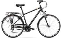 Velosipēds tūristu Romet Wagant 3, 28 ", 23" rāmis, melna krās./dzeltena krās.