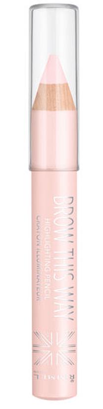 Antakių pieštukas Rimmel London, pink matte sp. 1