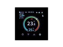 Programmējams apkures termostats Auraton OCTA, padziļinājumā, melna krās., 5 - 35 °C