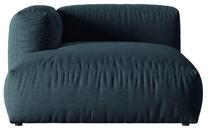 Modulinė sofa Micadoni Martina, mėlyna sp., kairinė, 176 x 123 cm x 75 cm