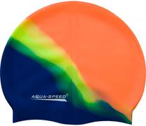 Plaukimo kepuraitė Aqua Speed, mėlyna sp./geltona sp./žalia sp.