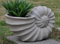 Puķu pods LT34156-A, keramika, Ø 21 cm, pelēka krās.