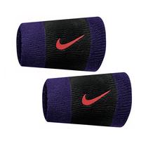Kūno dalių apsaugos priemonė Nike Swoosh Doublewide, Universalus, juoda sp./violetinė sp.