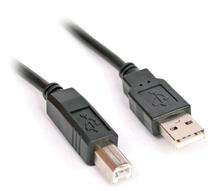 Kabelis Omega USB - USB-B USB, USB-B, juoda sp.