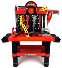 Bērnu darbarīku komplekts EcoToys Superior, sarkana krās.