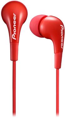 Laidinės ausinės Pioneer SE-CL502, raudona
