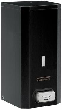 Sieninis skysto muilo dozatorius Mediclinics DJ0031B, juoda sp., 1.5 l