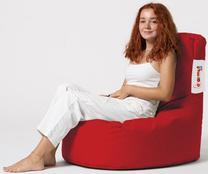 Sėdmaišis Hanah Home Lina 248FRN1102, raudona sp.