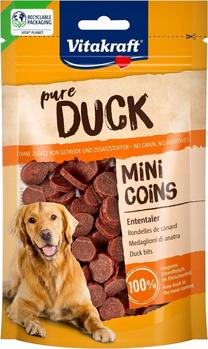 Gardums suņiem Vitakraft Duck Mini Coins, pīles gaļa, 0.08 kg
