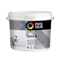 Dispersijas krāsa Pentacolor Ultra 3, balts krās., 10 l
