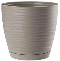 Gėlių vazonas Form Plastic Sahara 270 10489435, plastikinis, Ø 27 cm, ruda sp.